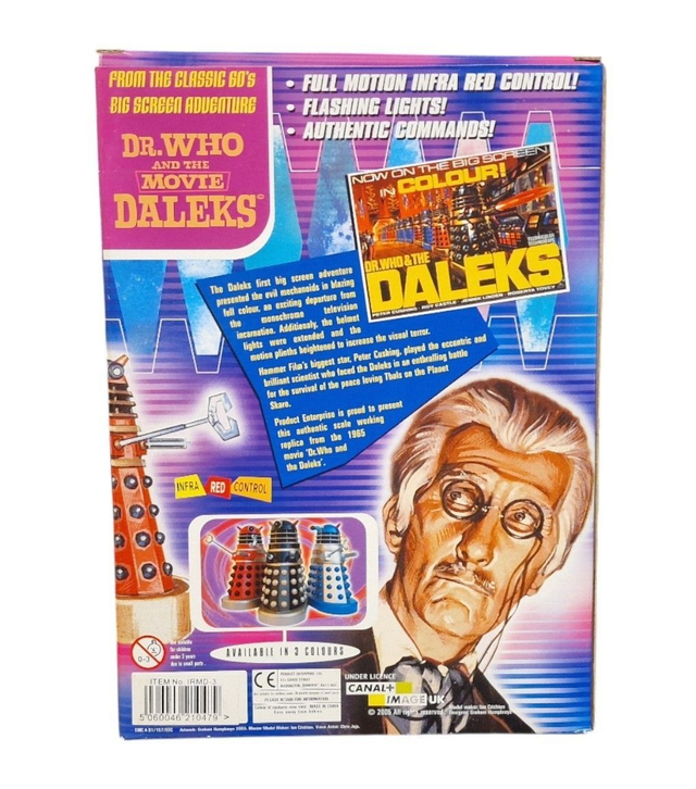 Doctor Who infra red control Dalek red / black version