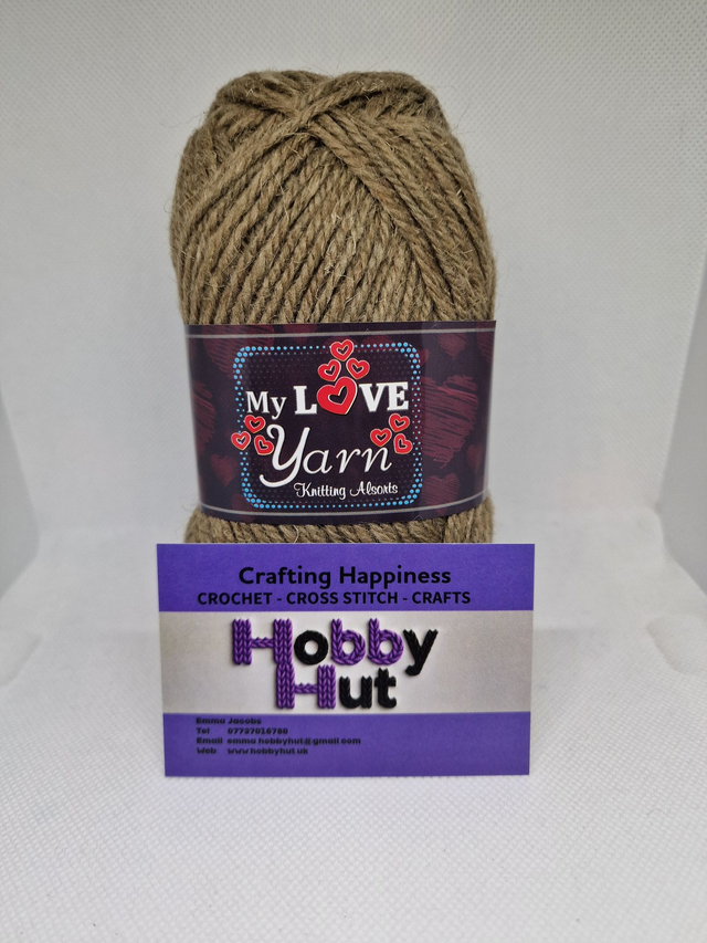 My Love Yarn, Knitting Alsorts 100g - Brown/Green