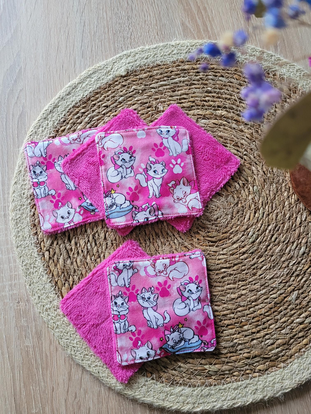 Lingettes Marie / rose