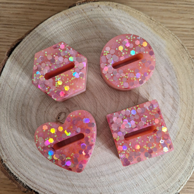 Ring Holder Strawberry Cheesecake Single Slot