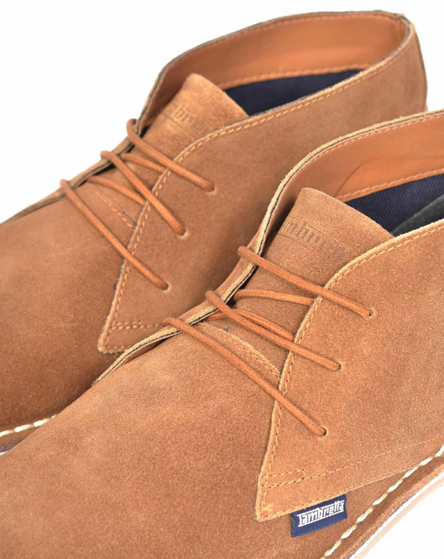 Lambretta Chiswick Dessert Boots - Tan