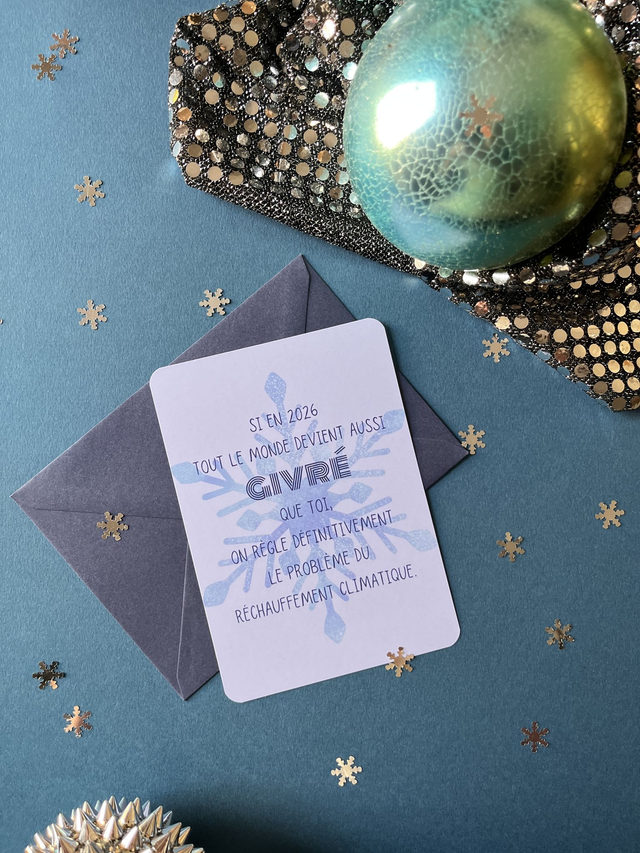 Carte Bonne Année "J'ai la solution !"