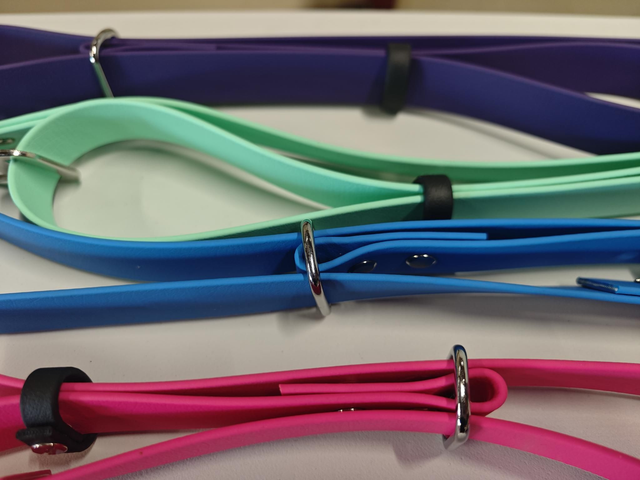 Ceinture biothane voiture chien Réglable