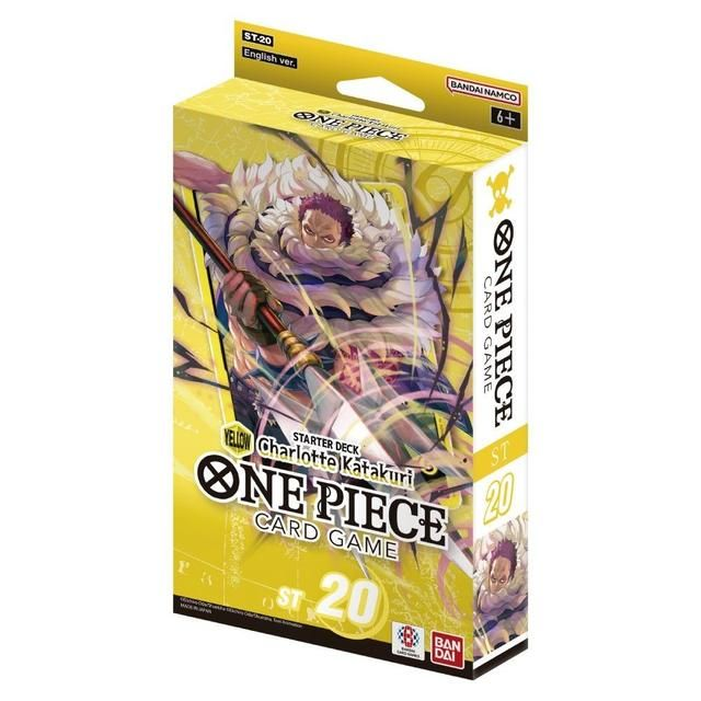 Bandai One Piece Card Game: Yellow Charlotte Katakuri ST-20 Starter Deck