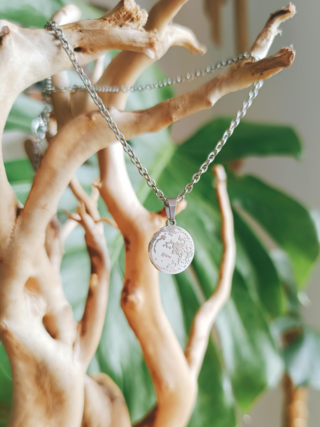 COLLIER - INTUITIVE MOON (charm&#039;s non inclus)