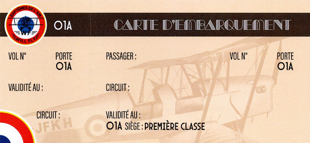 Carte d'embarquement Cadeau