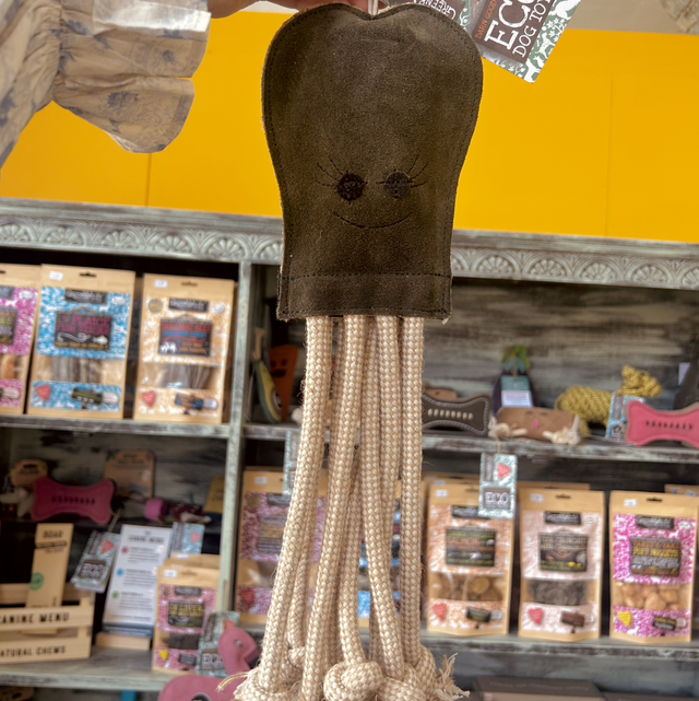 Green &amp; Wild&#039;s Olive the Octopus, Eco Dog Toy