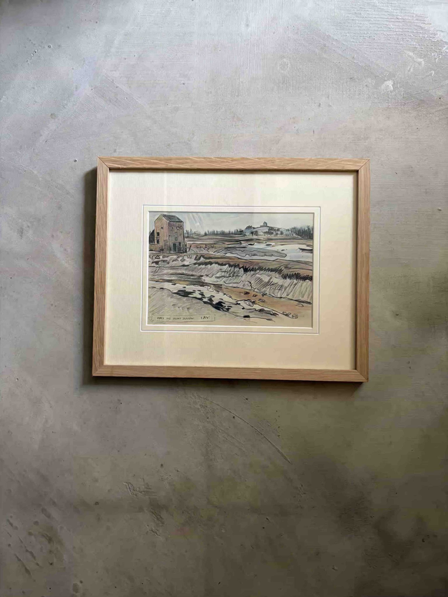 Mathurin Méheut, Pays de Bretagne, le moulin de Beauchet 1937