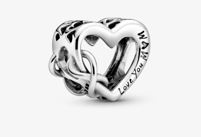 Charm Corazón Infinito Mom