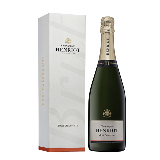 Brut Souverain 75cl Champagne Henriot Geschenk Etui
