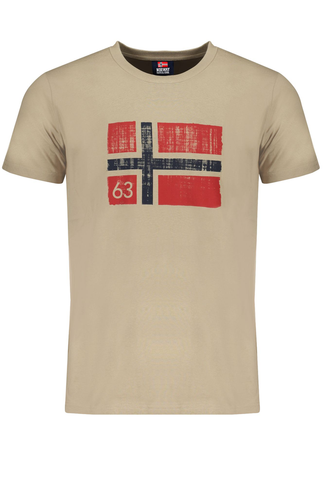8162NORWAY 1963 T-SHIRT MANICHE CORTE UOMO BEIGE