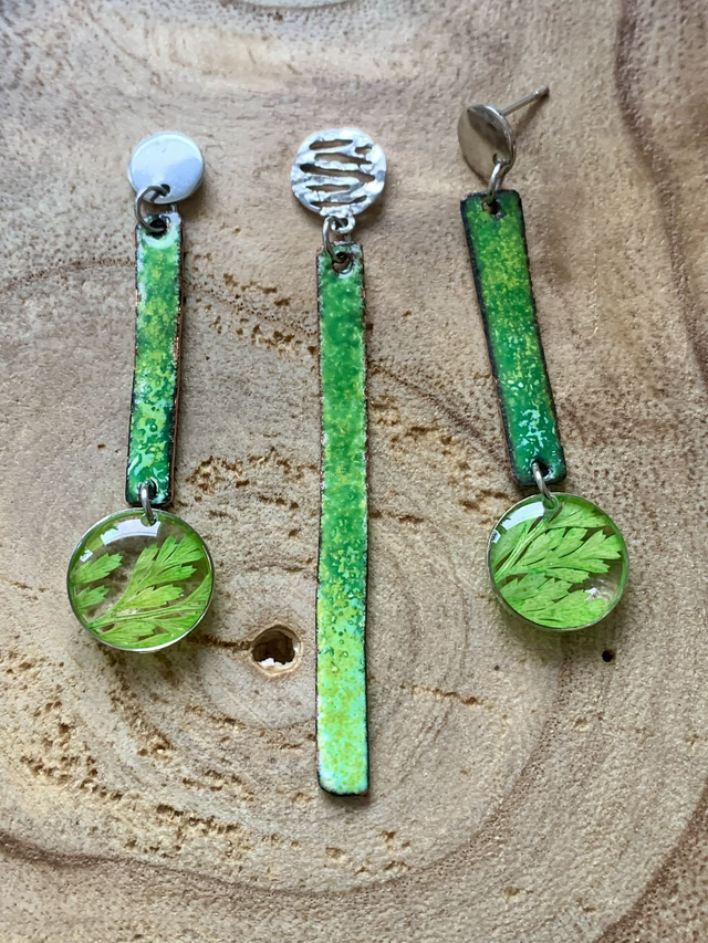 Pièces uniques : trio de boucles d'oreilles