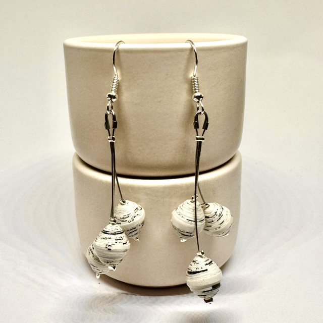 Boucles d’oreilles « Trilogie élégante »