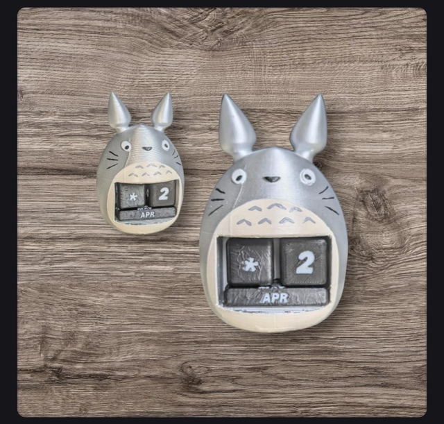 Totoro calendar