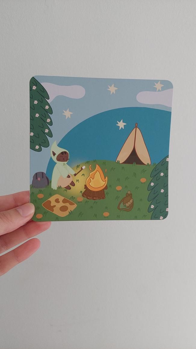 Illustration "La nuit tombe"