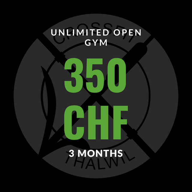 Open Gym Unlimited/ 3 Months