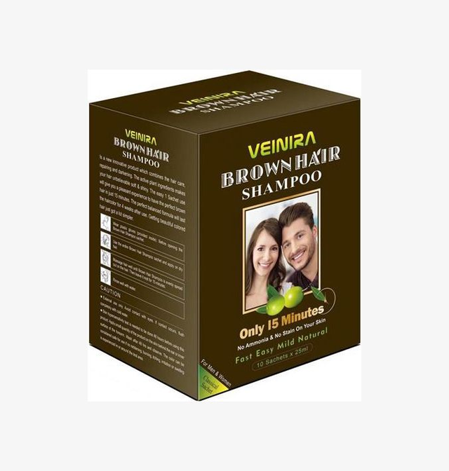 VEINIRA BROWN SHAMPOO 10X25 ML
