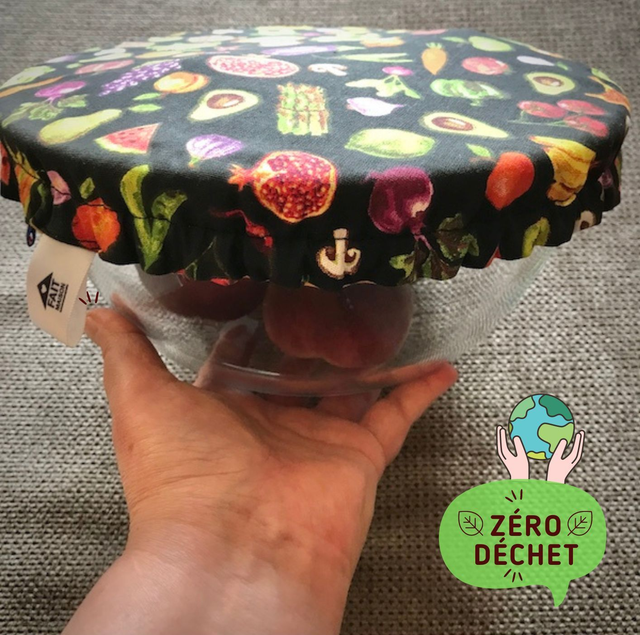 Couvre-plat lavable réutilisable