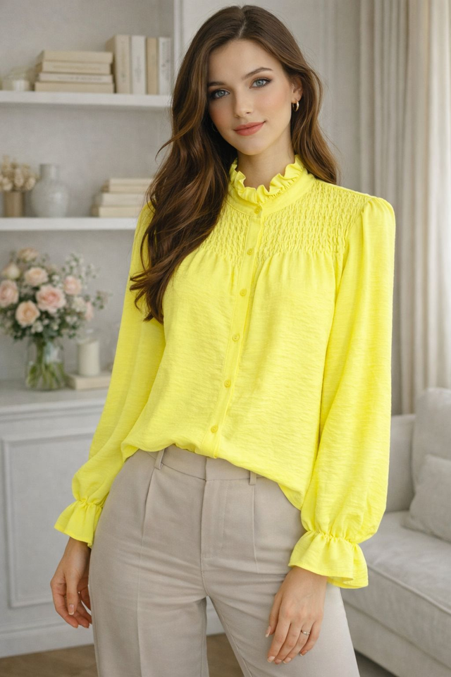 Blouse Christel - geel