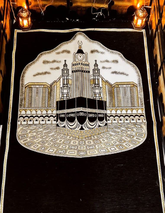 Tapis de prière islam Kaaba