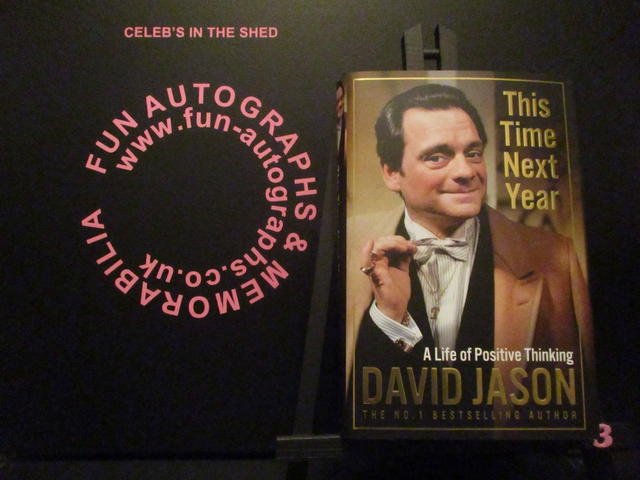 David Jason 'This Time Next Year A Life Of Positive Thinking' Authentic Autographed Hardback Book (3)
