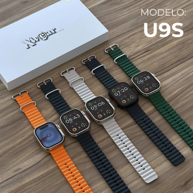 U9S - Modelo Microwear Custo-Benefício de 2°Geração + Pulseira de Silicone de Brinde 