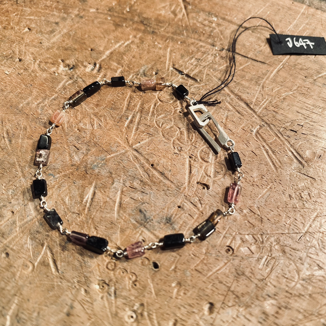 J647 BRACCIALE GEOMETRICO ROSARIO