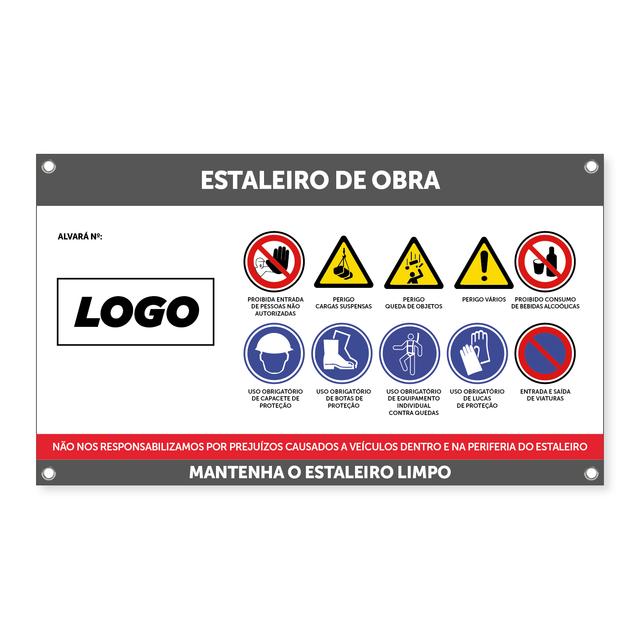 Lona Estaleiro de Obra