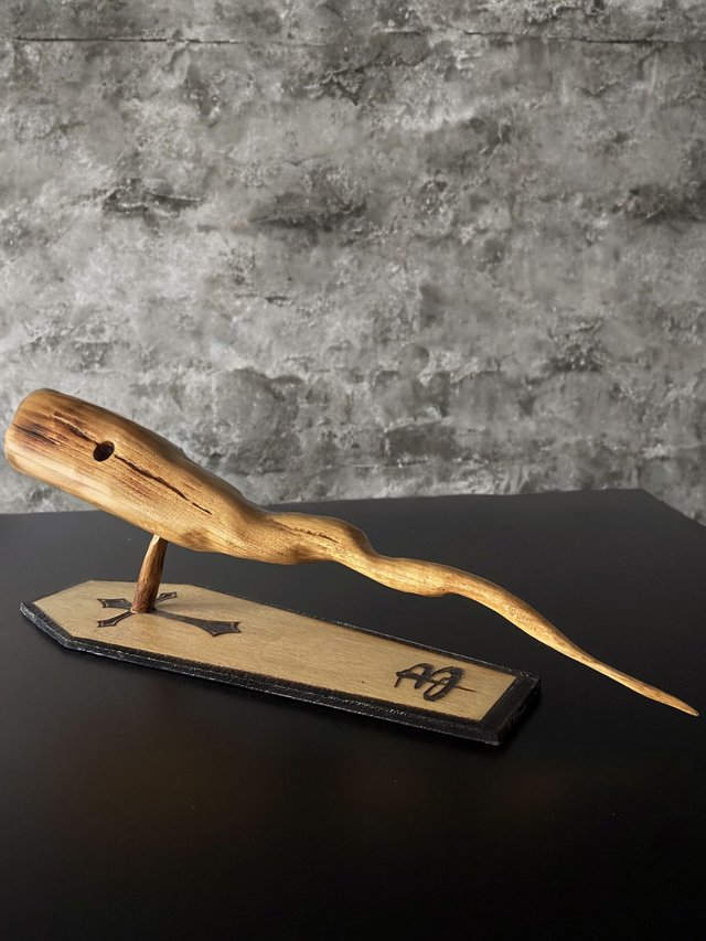 Réplique Artisanale du pieu &quot;Mr. Pointu&quot; de Buffy contre les Vampires - Réalisation sur commande