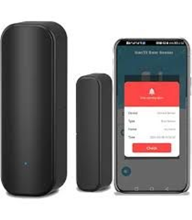 Capteur de porte et de fenêtre Tuya Smart WiFi avec alarme sonore