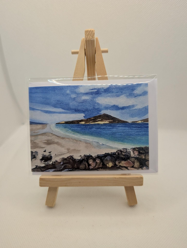 Luskentyre Note card &amp; envelope 