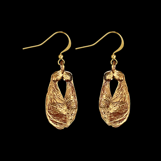Boucles d'oreille Anémochorie - Erable | Édition limité 20 exemplaires 