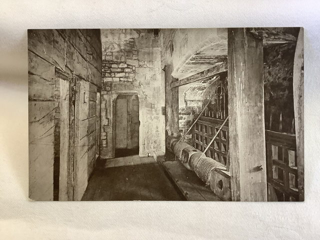 Gale &amp; Polden Vintage postcard No.1364 Bloody Tower showing the Portcullis. Our Ref A187 £2.00