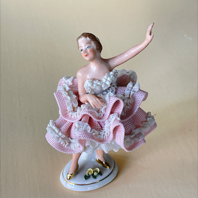 Ballerina aus Dresden Porzellan