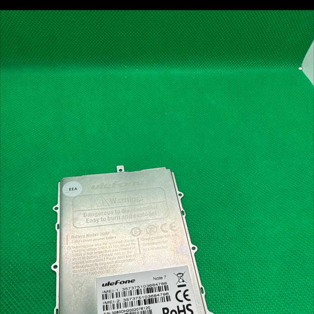 *0964-Ulefone Note 7 Akku / Battery Original – Li-Ion Ersatzakku