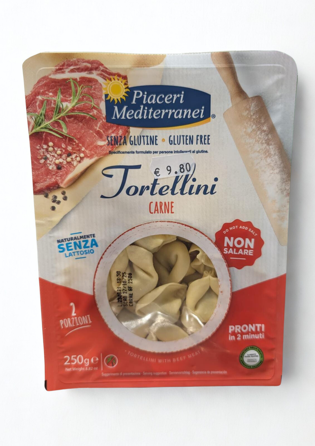 Tortllini Sans Gluten à la viande