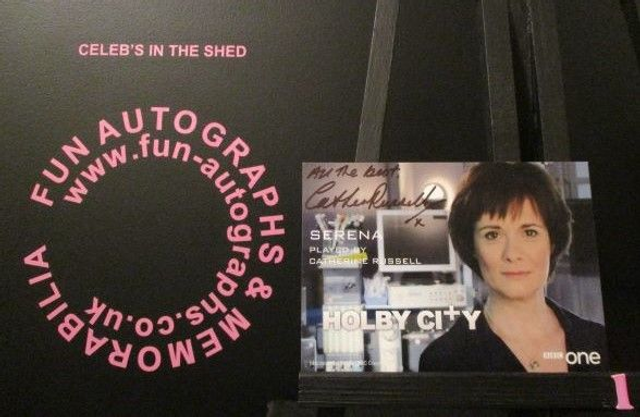 Catherine Russell (Serena) Authentic Autographed Holby City 6x4 Cast Card (1)