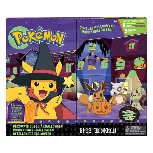 Pokemon Countdown Calendar Halloween