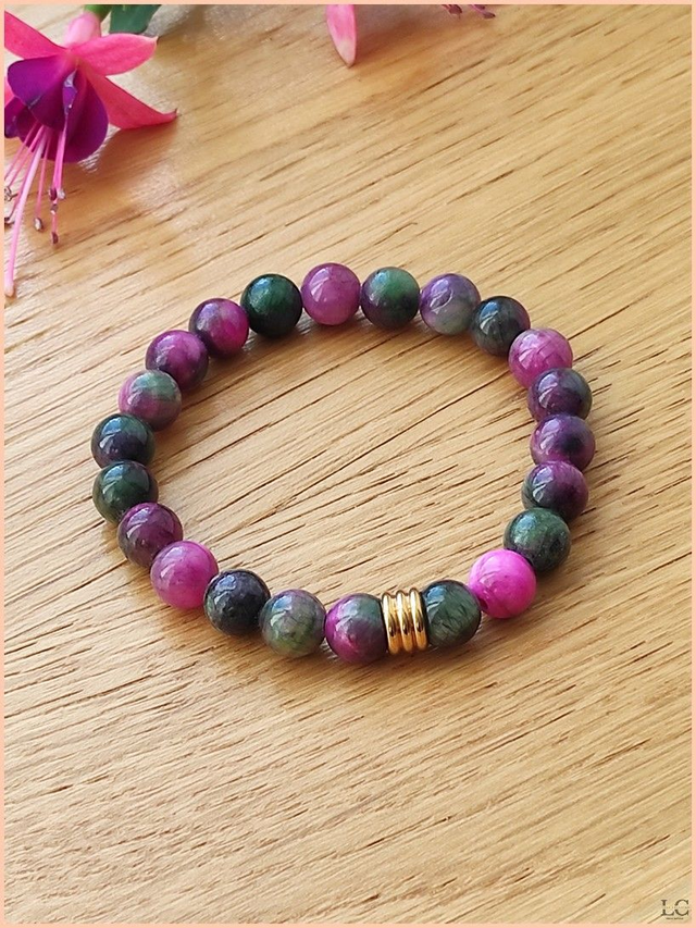 Bracelet Lily Rose - Jade persian