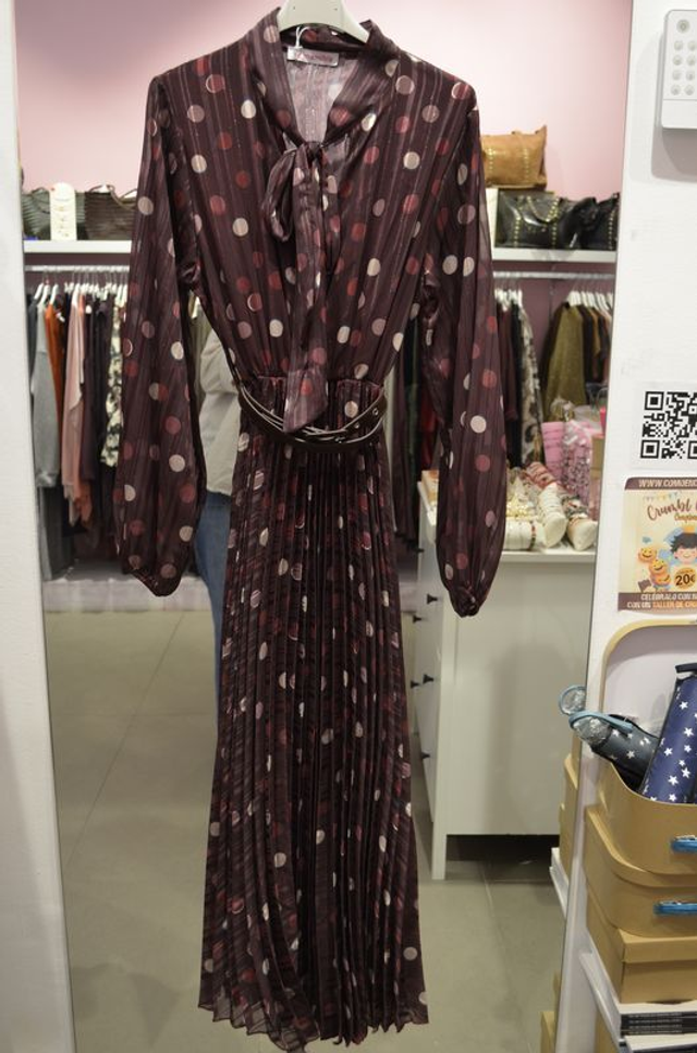 Vestido Topos Lazada