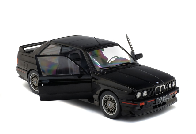 BMW E30 SPORT EVO BLACK 1990 Solido S1801501 1/18