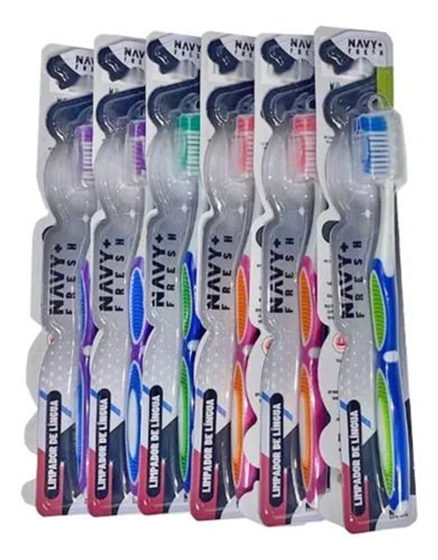 Escova De Dente Adulta Cerdas Macias