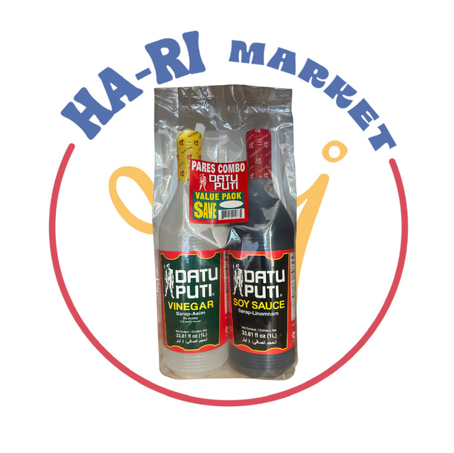 Datu puti combo pack (soy sauce and vinegar)