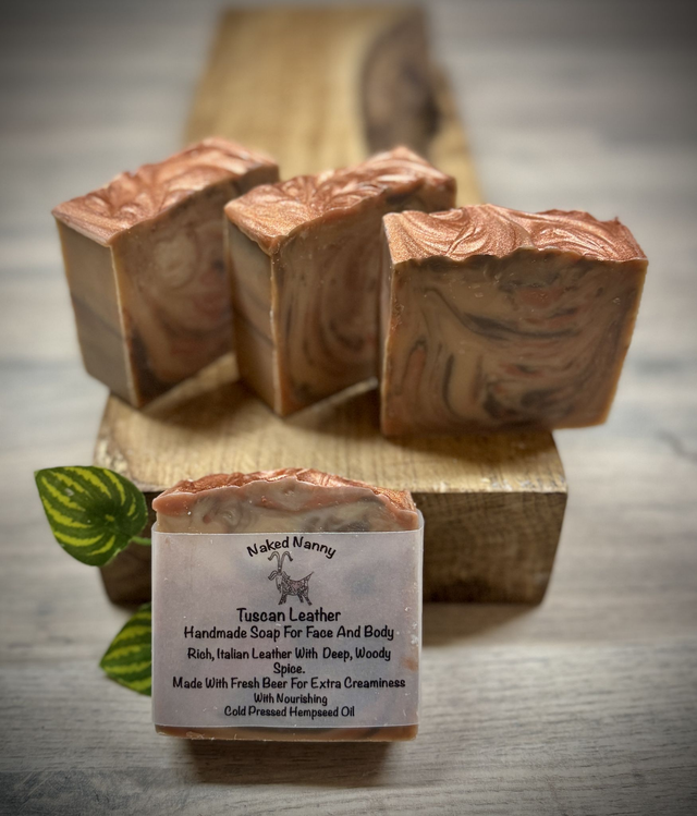 Tuscan Leather - Made With Fresh Beer