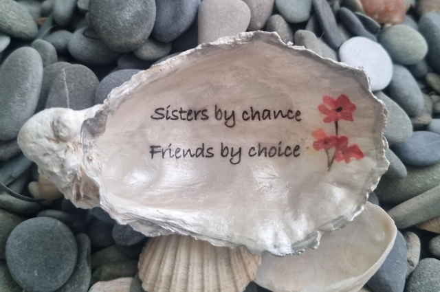 Personalised Handcrafted Oyster Shells 