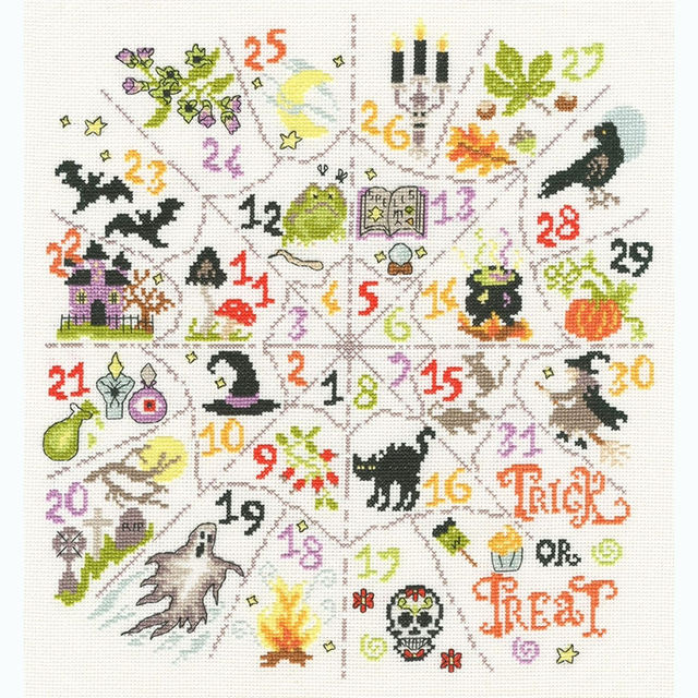 Countdown To Halloween by Bothy Threads