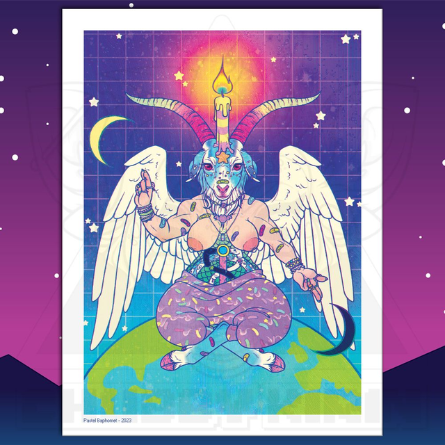 Pastel Baphomet