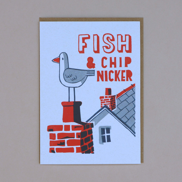 Fish &amp; Chip Nicker Card