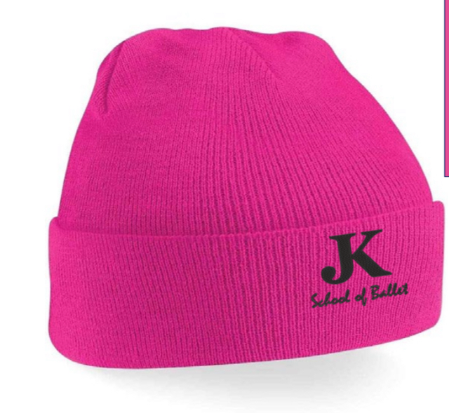 Ballet Pink Beanie Hat 