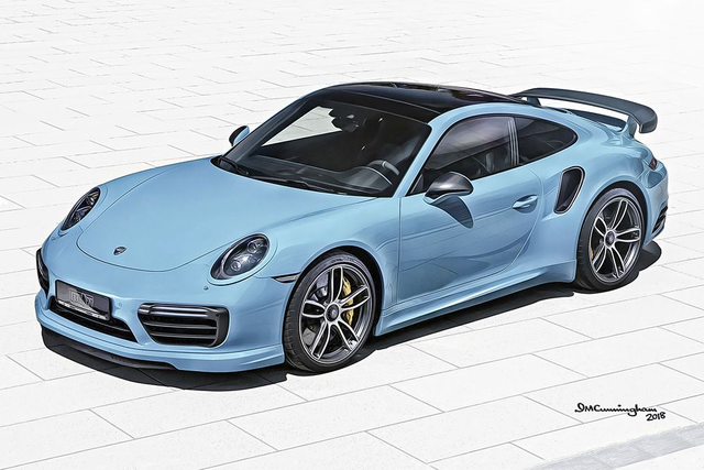 C180911 Techart Porsche 911 Turbo S 2016